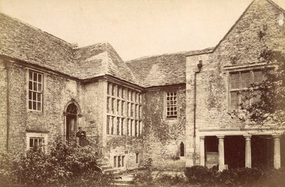 Wraxhall Manor, near Trowbridge, Wilts (b/w photo) بواسطة مصور انجليزى