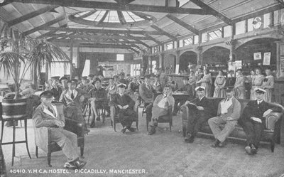 YMCA Hostel ، بيكاديللي ، مانشستر ، ج .1910 بواسطة مصور انجليزى