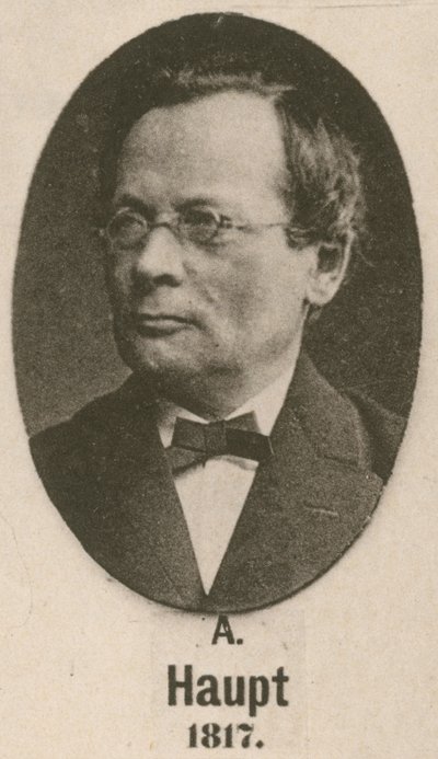 A. Haupt (النقش) بواسطة مدرسة اللغة الإنجليزية