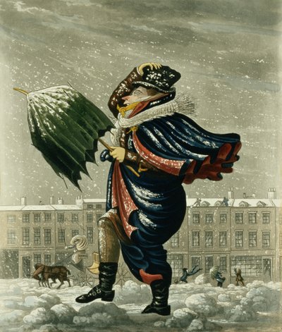 عيد ميلاد سعيد وسنة جديدة سعيدة في لندن ، نقشها G.Hunt ، 1827 بواسطة مدرسة اللغة الإنجليزية