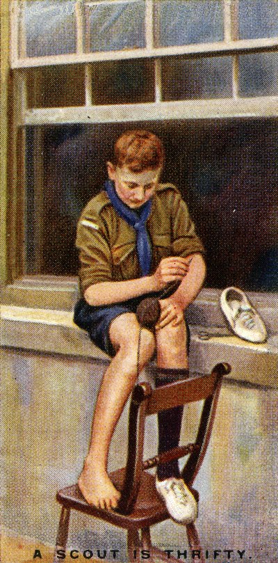 الكشافة مقتصد ، 1929 بواسطة مدرسة اللغة الإنجليزية