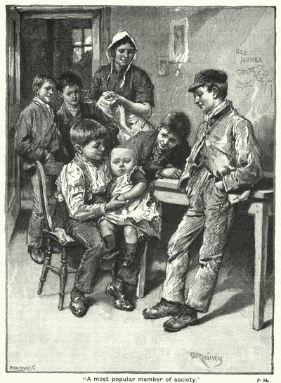 "A most popular member of society" (engraving) بواسطة مدرسة اللغة الإنجليزية