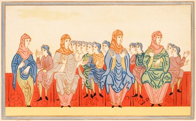 عائلة أبوية بواسطة مدرسة اللغة الإنجليزية