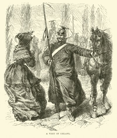 زيارة أولانس مارس 1871 بواسطة مدرسة اللغة الإنجليزية