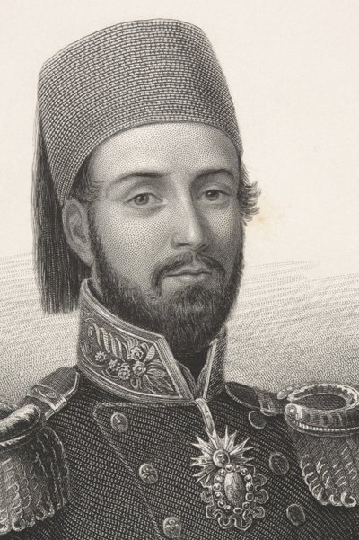 عبد المجيد الأول ، من "معرض الصور التاريخية" ، تم نشره عام 1880 بواسطة English School