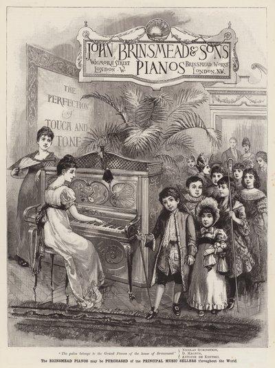 إعلان Brianmead Pianos بواسطة مدرسة اللغة الإنجليزية