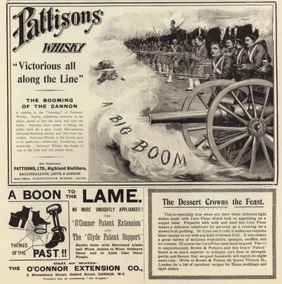 انتشر الإعلان من The Graphic Christmas Number 1897 بواسطة مدرسة اللغة الإنجليزية