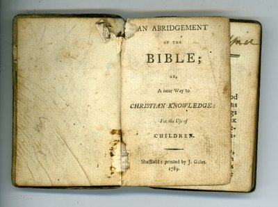 موجز للكتاب المقدس بواسطة مدرسة اللغة الإنجليزية