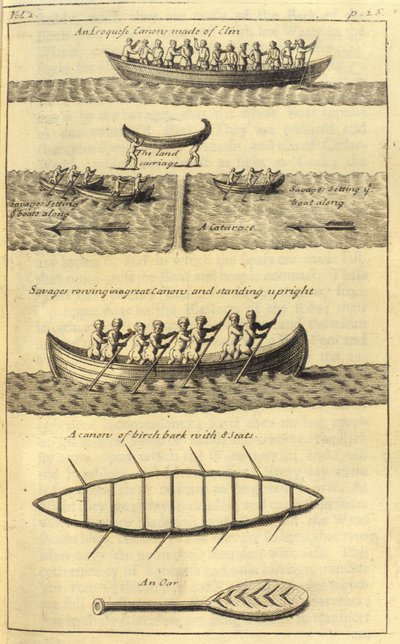 كانو إيروكيز ، 1703 بواسطة مدرسة اللغة الإنجليزية