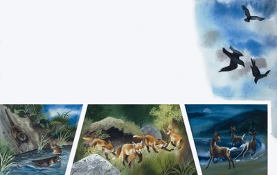 الحيوانات في اللعب بواسطة مدرسة اللغة الإنجليزية