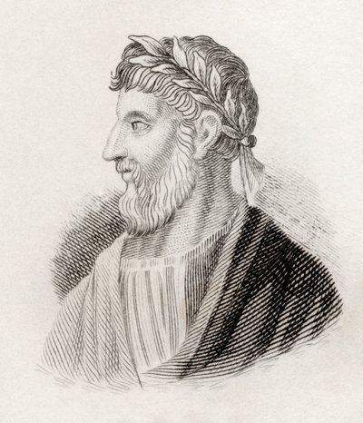 Apollonius of Tyana ، من `` Crabbes Historical Dictionary &39;&39; ، نشر في عام 1825 بواسطة مدرسة اللغة الإنجليزية