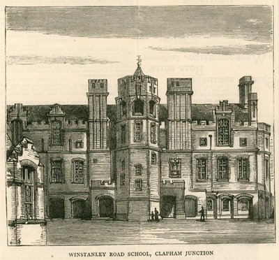 الهندسة المعمارية لمجلس مدرسة لندن: Winstanley Road School ، Clapham Junction ، لندن بواسطة مدرسة اللغة الإنجليزية