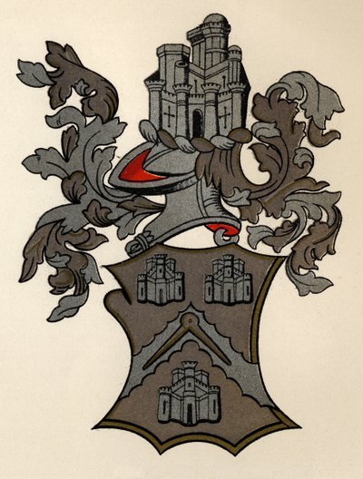 الأسلحة الممنوحة لشركة Masons of London ، 12th Edward IV ، 1472-1473 ، من تاريخ الماسونية ، المجلد الثاني ، نشرها توماس سي جاك ، لندن ، 1883 بواسطة مدرسة اللغة الإنجليزية