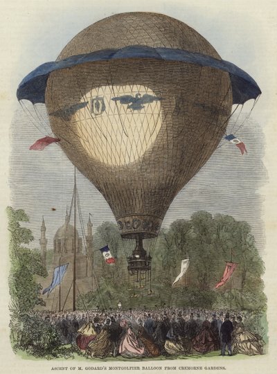 صعود بالون M Godards Montgolfier بواسطة مدرسة اللغة الإنجليزية