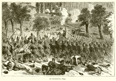 في Solferino ، 1859 بواسطة مدرسة اللغة الإنجليزية
