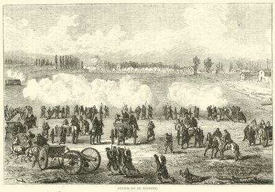 الهجوم على لو بورجيه ، ديسمبر 1870 بواسطة مدرسة اللغة الإنجليزية