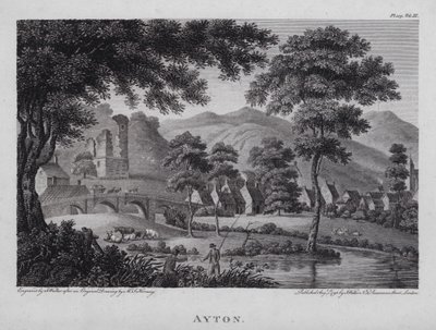 Ayton (engraving) بواسطة مدرسة اللغة الإنجليزية