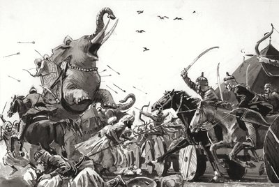 بابور ، نمر كابول بواسطة مدرسة اللغة الإنجليزية