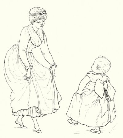 رقصة الطفل (نقش) بواسطة مدرسة اللغة الإنجليزية