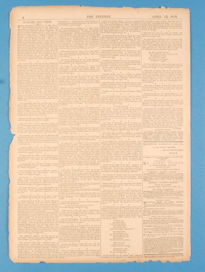 الصفحة السابقة للحكم ، رقم 35. 15 أبريل 1878 بواسطة مدرسة اللغة الإنجليزية