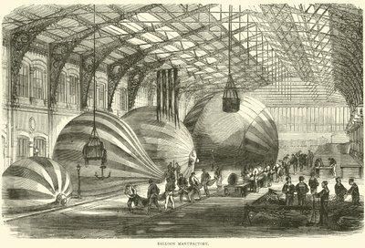 مصنع البالون ، أكتوبر 1870 بواسطة مدرسة اللغة الإنجليزية