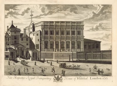 بيت الولائم ، وايتهول ، 1713 بواسطة مدرسة اللغة الإنجليزية
