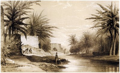 البصرة ، 1834-1837 (رسم) بواسطة مدرسة اللغة الإنجليزية