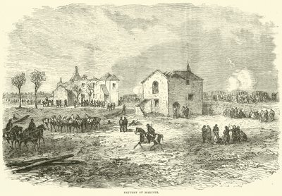 بطارية المارينز ، ديسمبر 1870 بواسطة مدرسة اللغة الإنجليزية