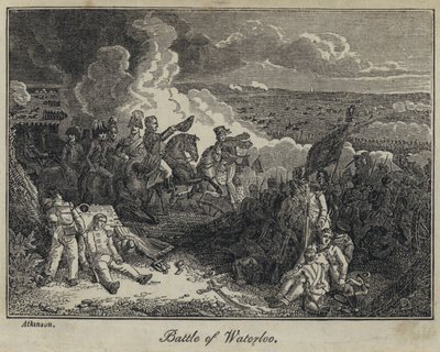 Battle of Waterloo (engraving) بواسطة مدرسة اللغة الإنجليزية
