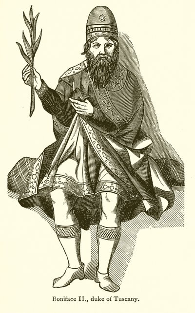 Boniface II ، دوق توسكانا بواسطة مدرسة اللغة الإنجليزية
