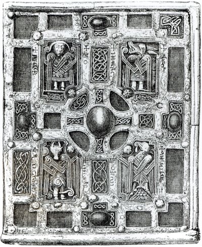 ضريح الكتاب أو Cumdach of Molaise ، c.1001-1025 بواسطة مدرسة اللغة الإنجليزية