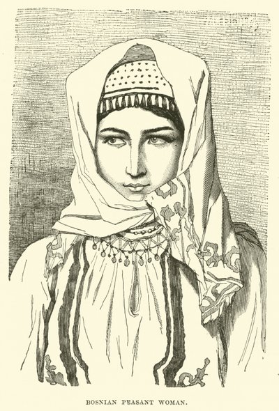 امرأة فلاحية بوسنية بواسطة مدرسة اللغة الإنجليزية