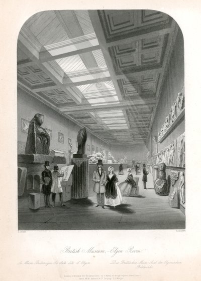 المتحف البريطاني - Elgin Room بواسطة مدرسة اللغة الإنجليزية