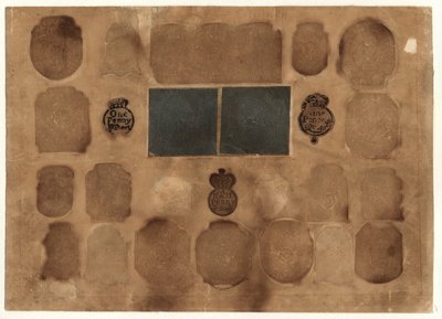 طوابع الإيرادات البريطانية ، c.1765 بواسطة مدرسة اللغة الإنجليزية