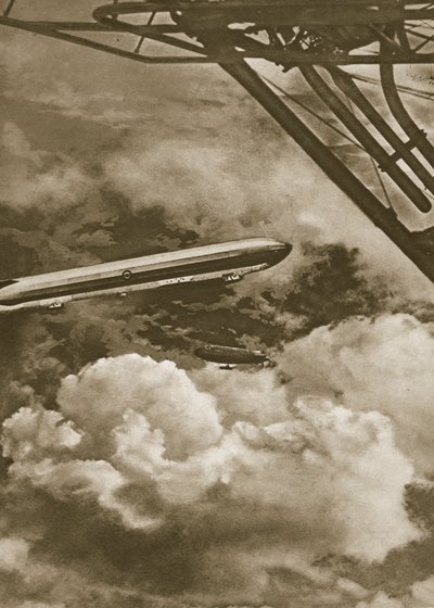 المناطيد البريطانية من أنواع مختلفة خدمت كأوصياء على الأسطول ، 1914-1919 بواسطة مدرسة اللغة الإنجليزية