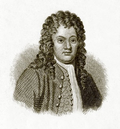 بروك تايلور ، رسم توضيحي من القاموس التاريخي العالمي لجورج كراب ، نشر عام 1825 بواسطة مدرسة اللغة الإنجليزية