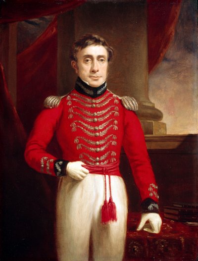 الكابتن ديفيد ليتون (1774-1860) فوج المشاة الرابع ، ج 1804 بواسطة مدرسة اللغة الإنجليزية