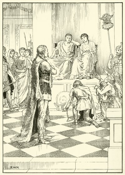 Caractacus (حبر على ورق) بواسطة مدرسة اللغة الإنجليزية