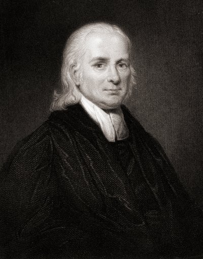 كريستيان فريدريش شوارتز (1726-1796) من معرض الصور الشخصية ، نُشر عام 1833 بواسطة مدرسة اللغة الإنجليزية