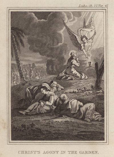 Christs Agony في الحديقة بواسطة مدرسة اللغة الإنجليزية