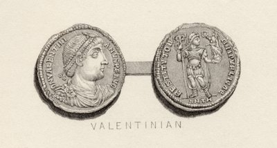 عملة من زمن Valentinian بواسطة English School