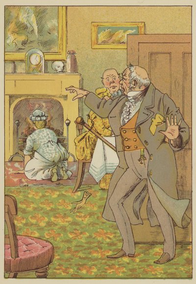 Consternation (coloured engraving) بواسطة مدرسة اللغة الإنجليزية