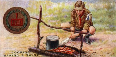 شارة إتقان الطباخين للكشافة - خبز التواء ، 1929 بواسطة مدرسة اللغة الإنجليزية