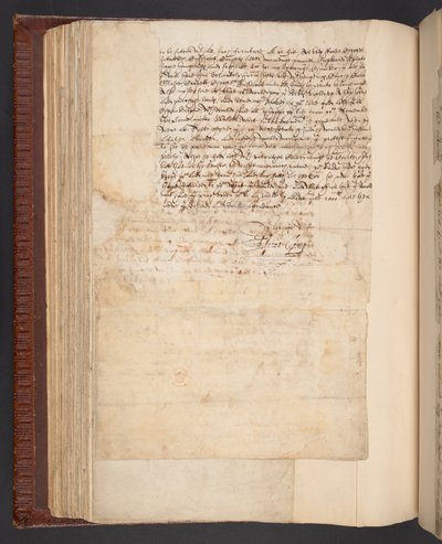 Copy of a letter from Lady Elizabeth Compton, afterwards Countess of Northampton, to her husband, Harley MS 7003, f.158v (pen & ink on paper) بواسطة مدرسة اللغة الإنجليزية