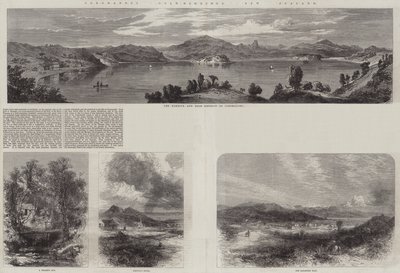 Coromandel Gold-Diggings ، نيوزيلندا (نقش) بواسطة مدرسة اللغة الإنجليزية