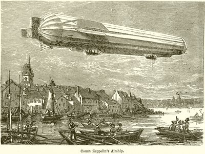 الكونت Zeppelins المنطاد بواسطة مدرسة اللغة الإنجليزية