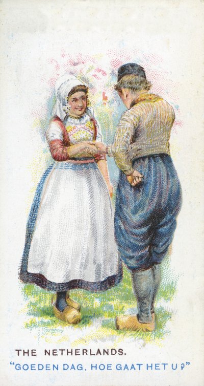 تحية عرفية في هولندا 1907 بواسطة مدرسة اللغة الإنجليزية