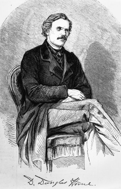 دانيال دونجلاس هوم ، c.1857 بواسطة مدرسة اللغة الإنجليزية