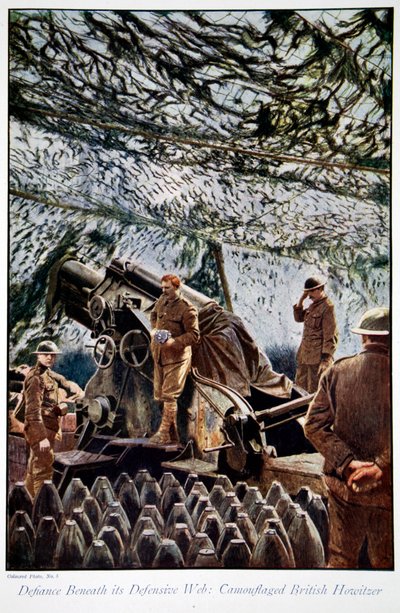 تحدي تحت موقعها الدفاعي ، 1914-1919 بواسطة مدرسة اللغة الإنجليزية