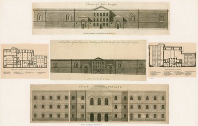 تصميم لسجن Newgate بواسطة مدرسة اللغة الإنجليزية